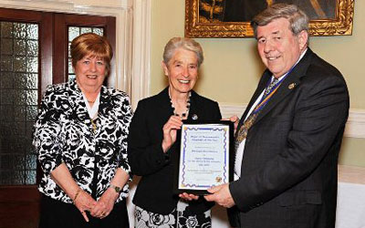 Mayor's Volunteer and Volunteer Group of the Year Awards 2012 - Runner up Diana Brocklehurst